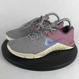 Nike Metcon 4 XD Gray/Purple Training Shoes CD3128-008 Women’s Size 8